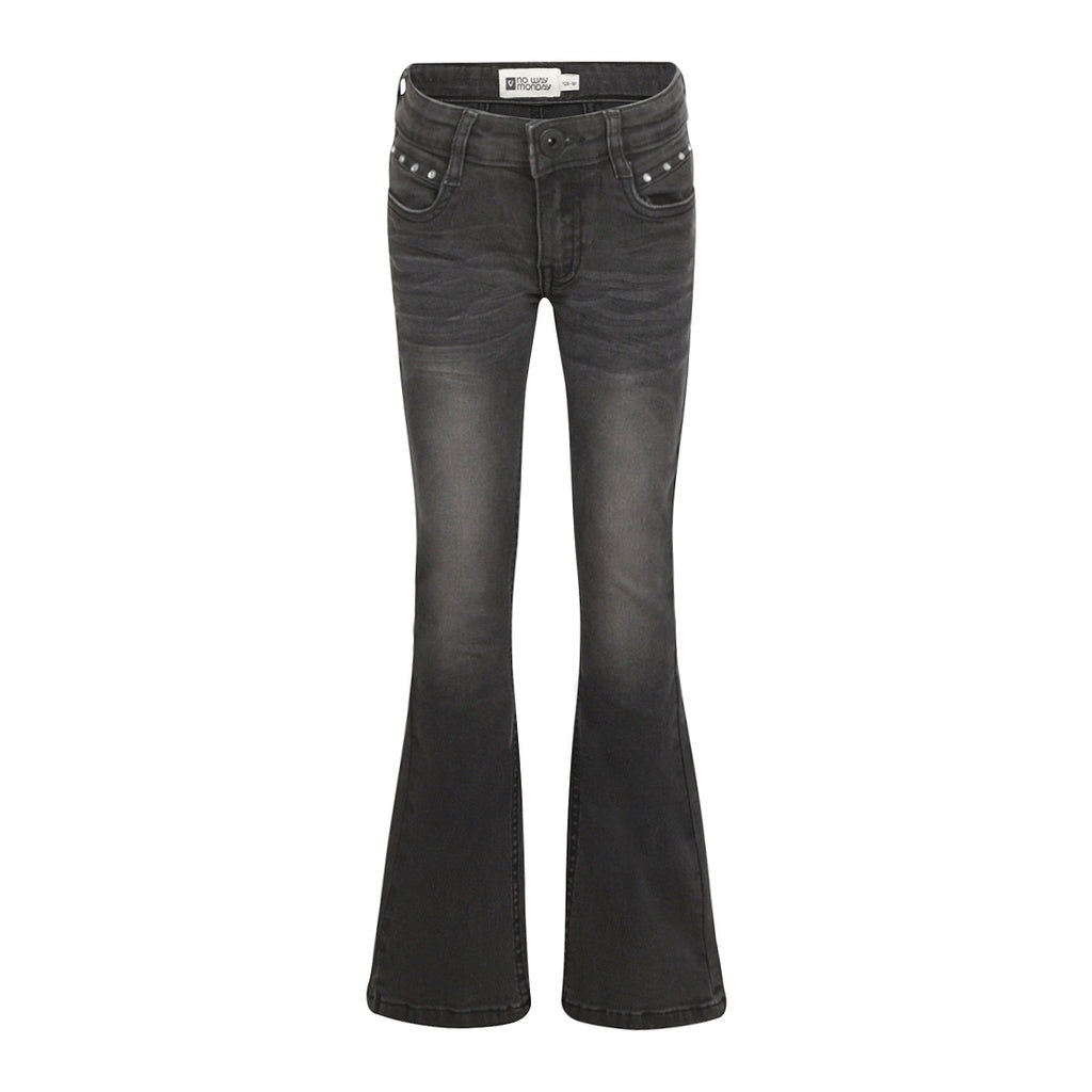 Flared jeans zwart