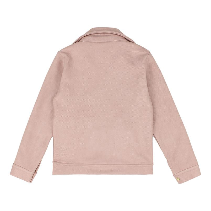 Stoere roze bikerjas