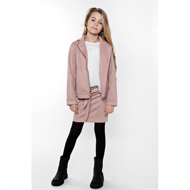 Stoere roze bikerjas