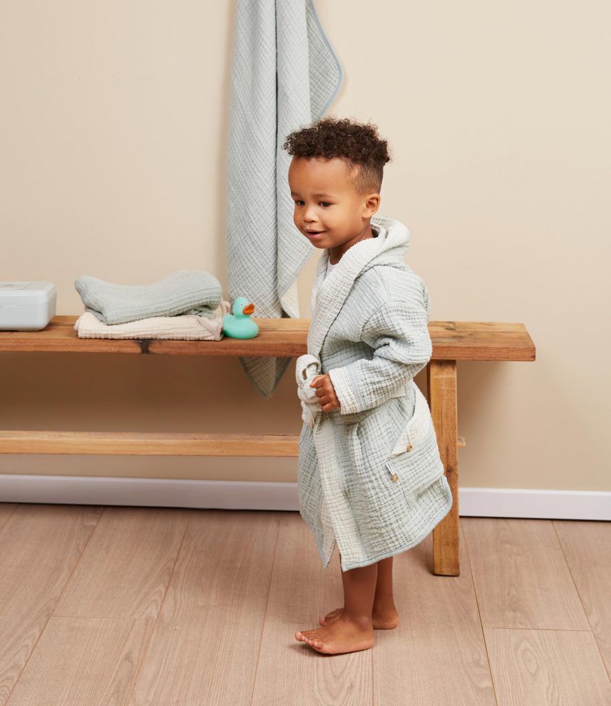 Badjas - Pure Cotton - Green