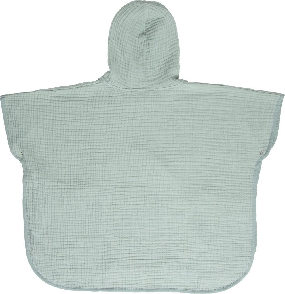 Poncho - Pure Cotton - Green