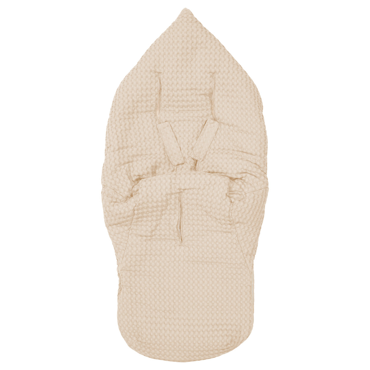 Buggy voetenzak wafel/ teddy oslo - sand/ pebble