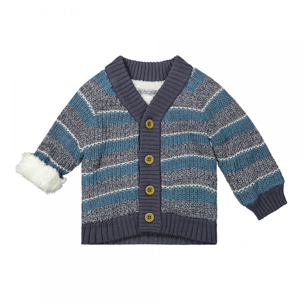 Zachte trui met knopen