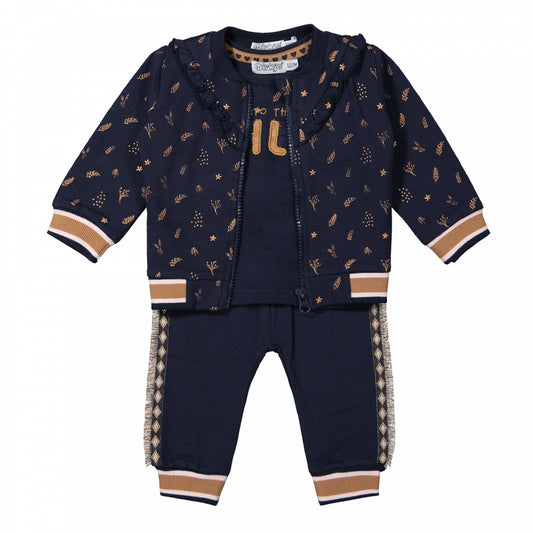 3-delig setje met broek en shirt