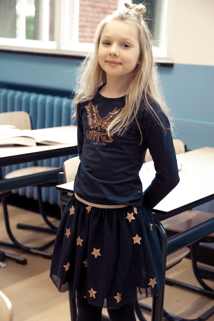 T-shirt met lange mouwen