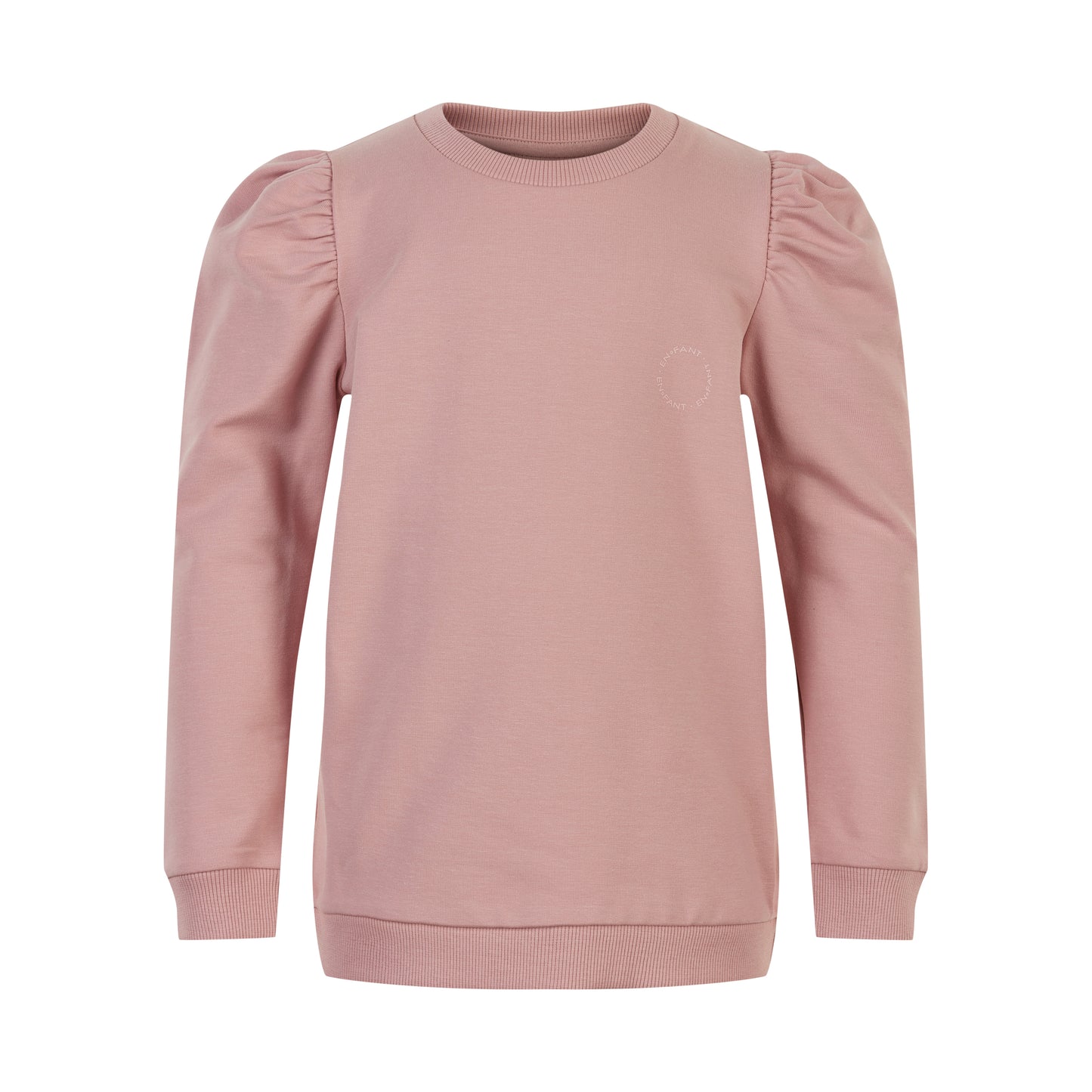 Trui met lange pof mouwen