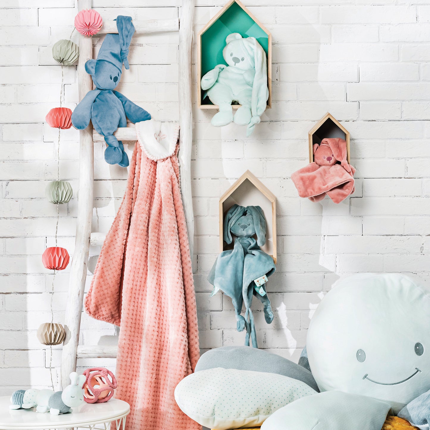 Plaid 100 x 75 - Lapidou - Konijn