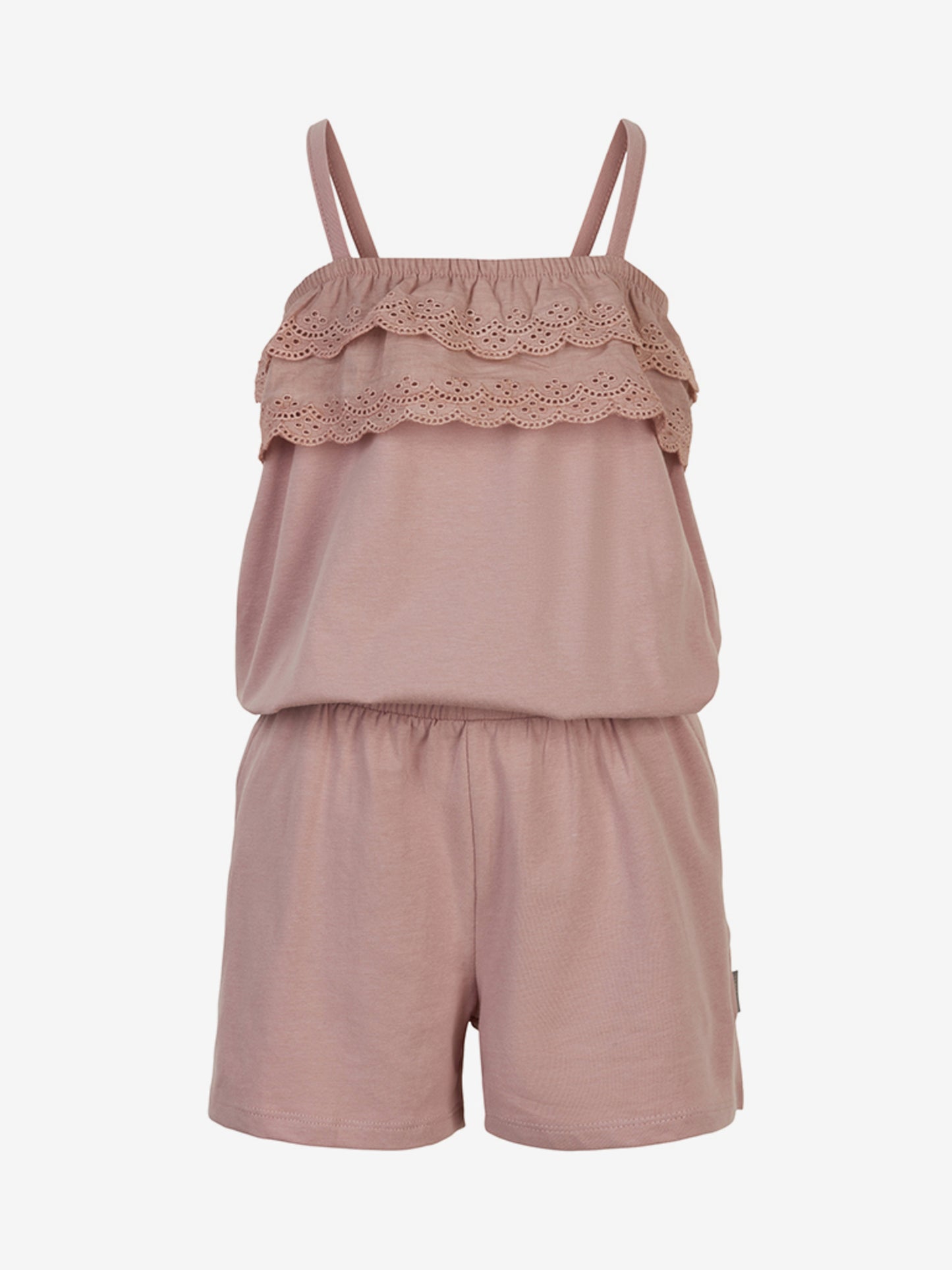 Jumpsuit met korte pijpjes en bandjes