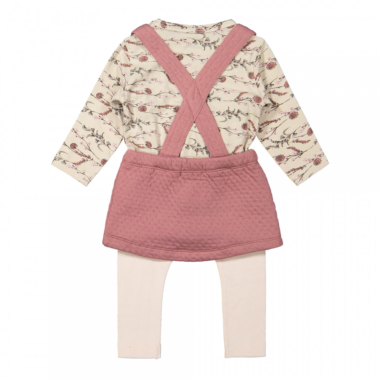 3-delig setje jurkje met t-shirt en legging