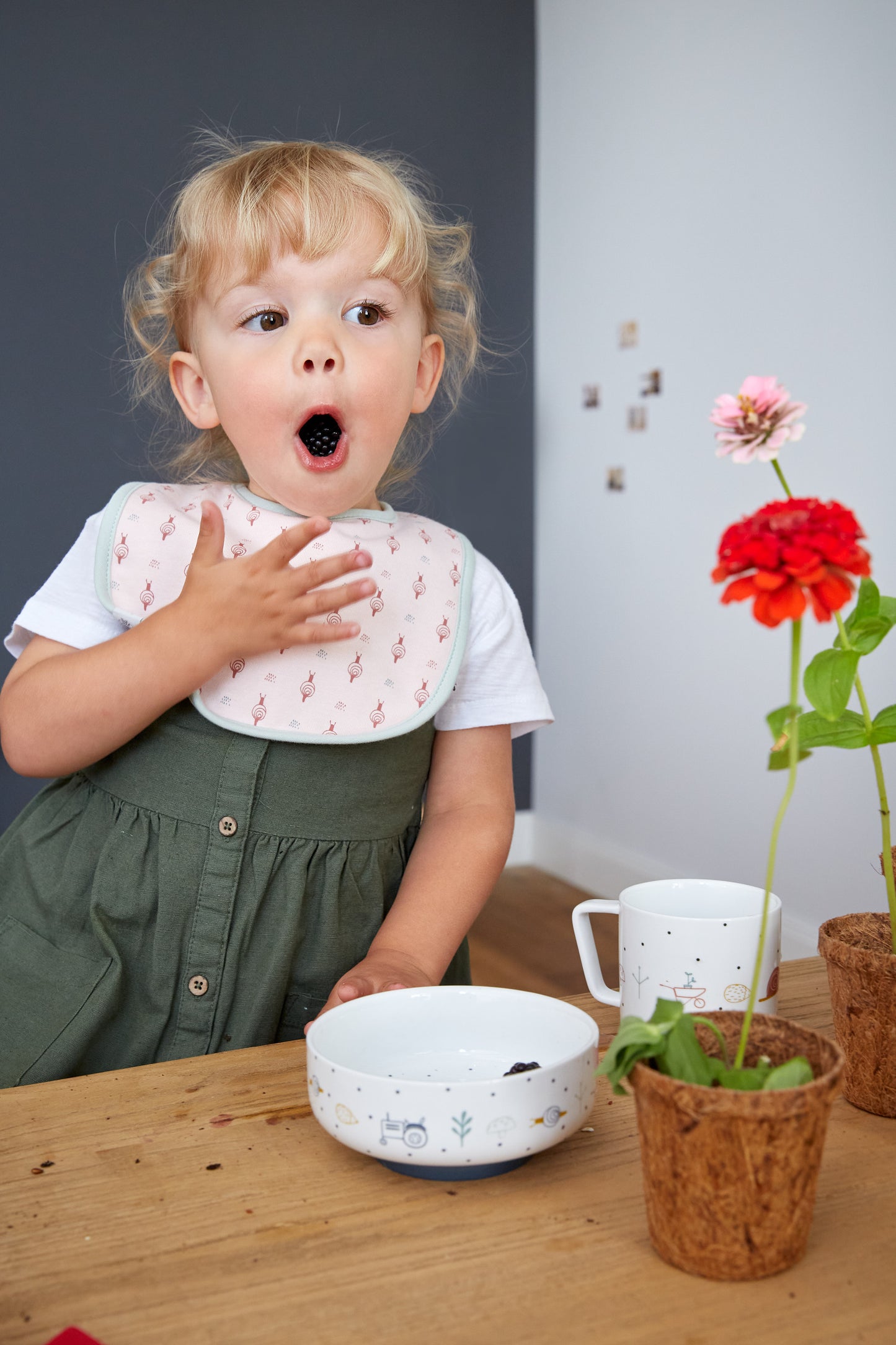 Slabbetjes - Garden explorer girls - 5pcs