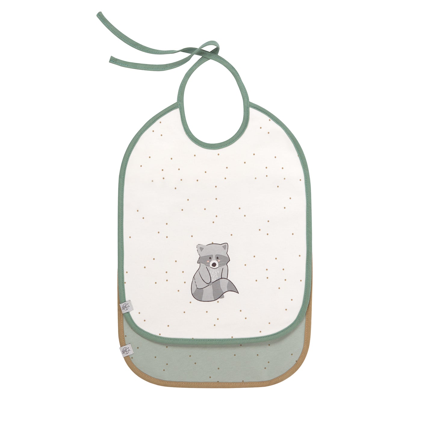 Slabbetjes medium - About friends racoon - 2pcs