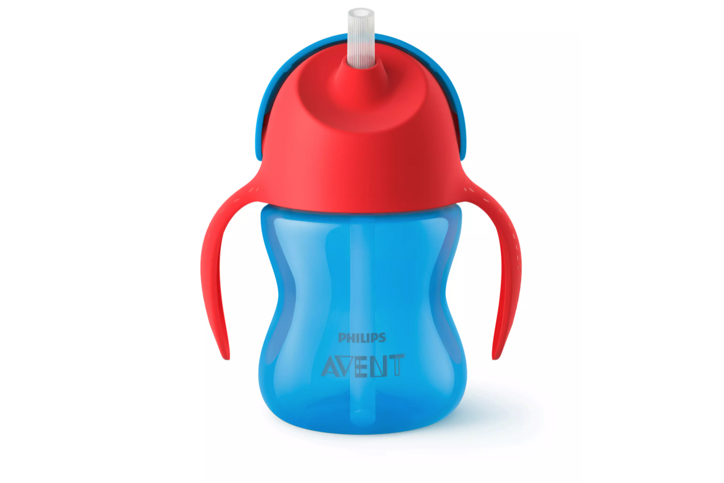 Lekvrije beker met rietje