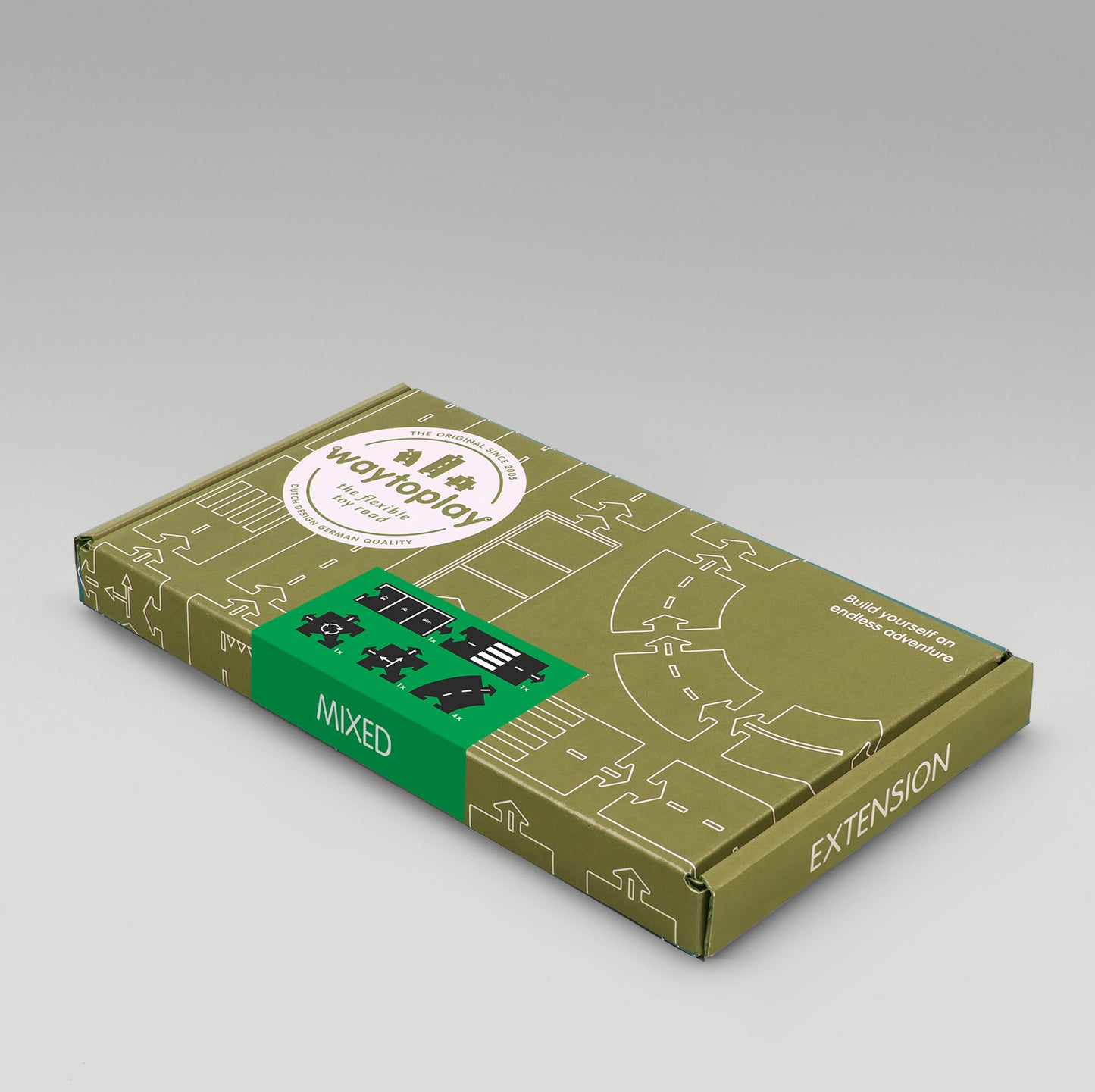 gemixt verlengset (8pcs)