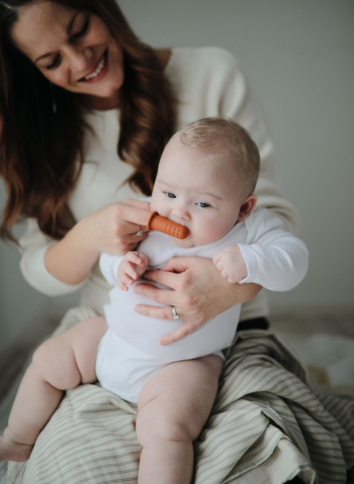 Baby tandenborstel - Shifting Sand - Blush