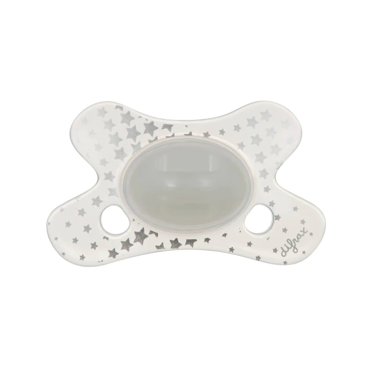 Difrax - Fopspeen Natural 0-6 Maanden - Glow in the Dark