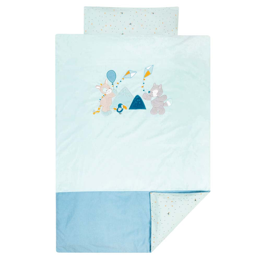 Dekbedovertrek met kussensloop - Tim & Tiloo - 100 x 140