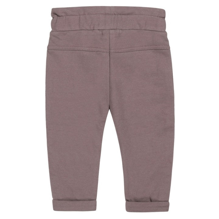 zachte broek met strik