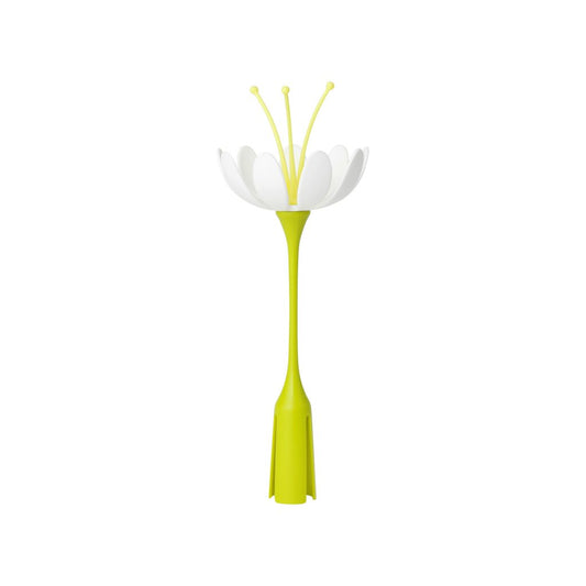 Accessoire afdruiprekje - witte bloem