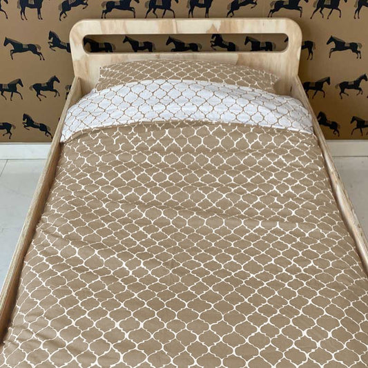 Tuck-Inn Dekbedovertrek - Bed Dream Sand - 135 x 100