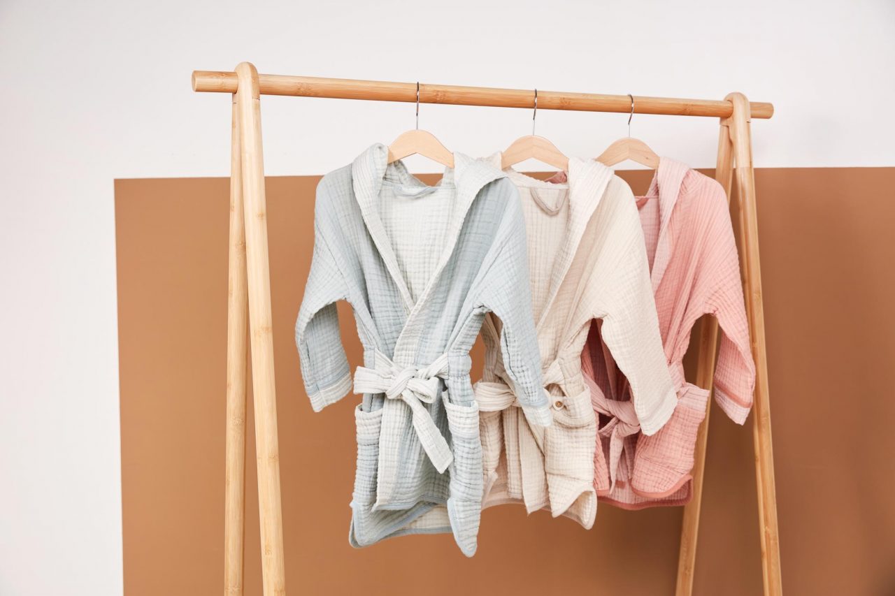 Badjas - Pure Cotton - Sand