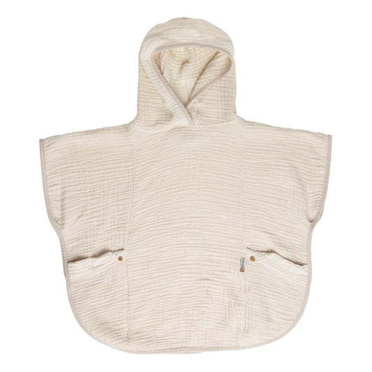 Poncho - Pure Cotton - Sand