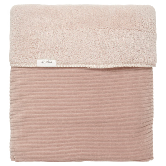 Ledikantendeken Teddy Vik - Grey pink