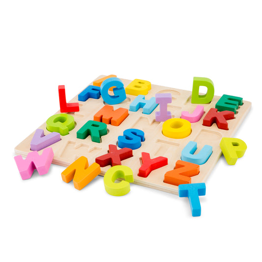 Alfabet puzzel - Grote letters