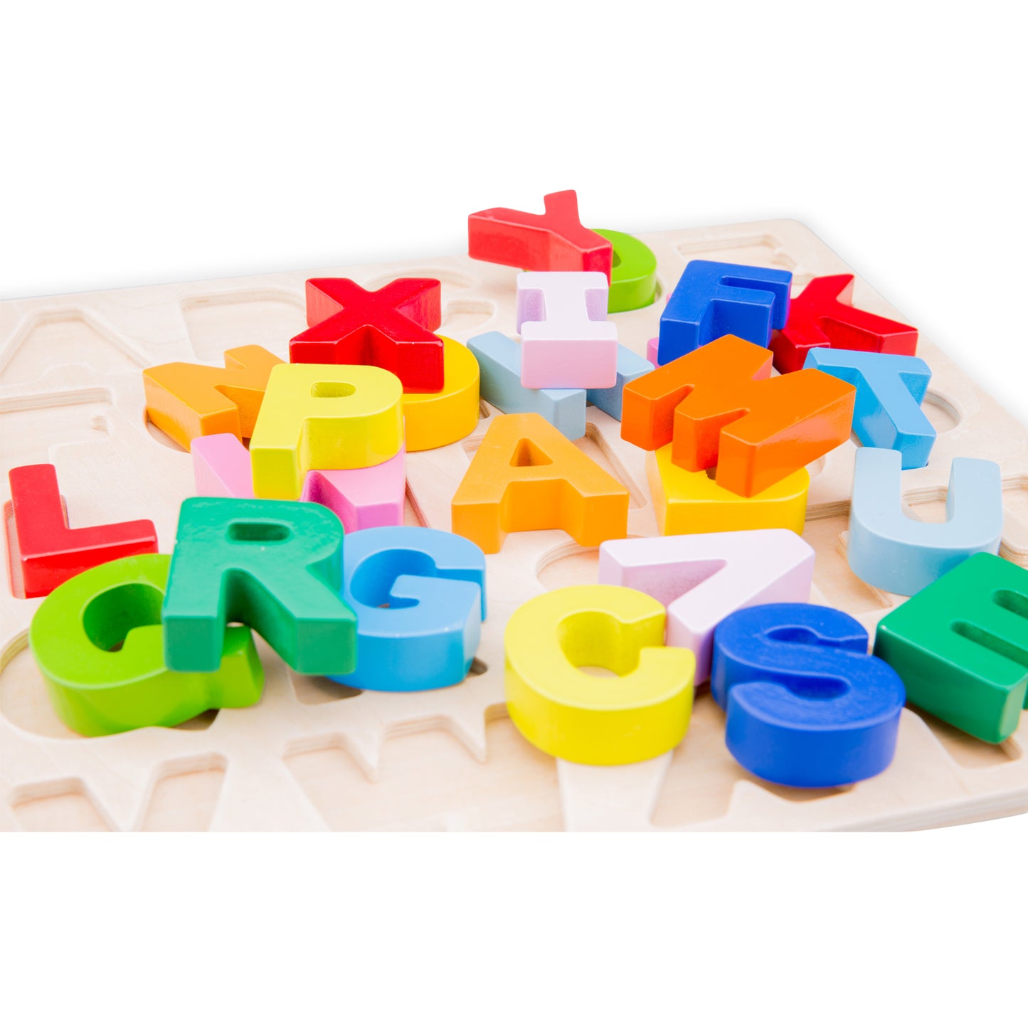 Alfabet puzzel - Grote letters