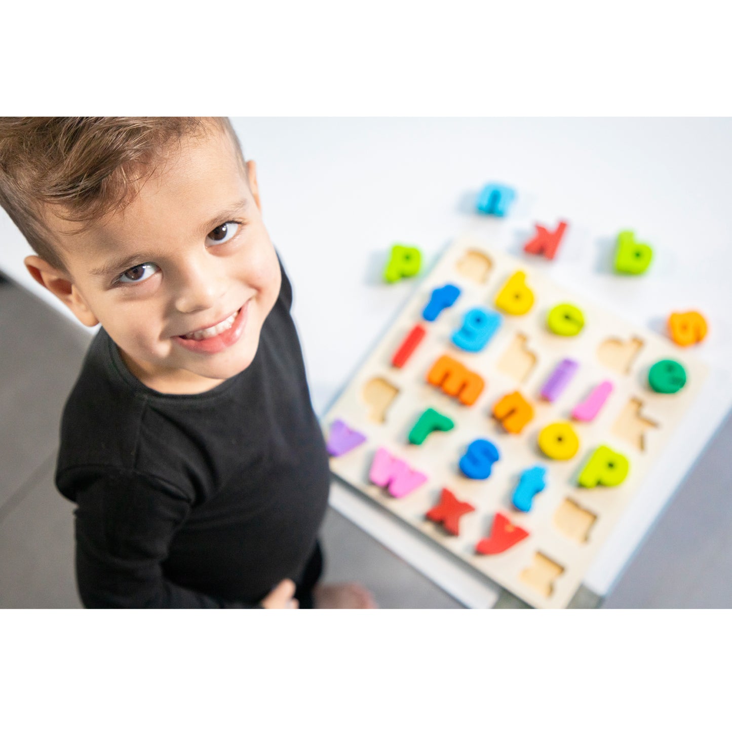 Alfabet puzzel - Kleine letters