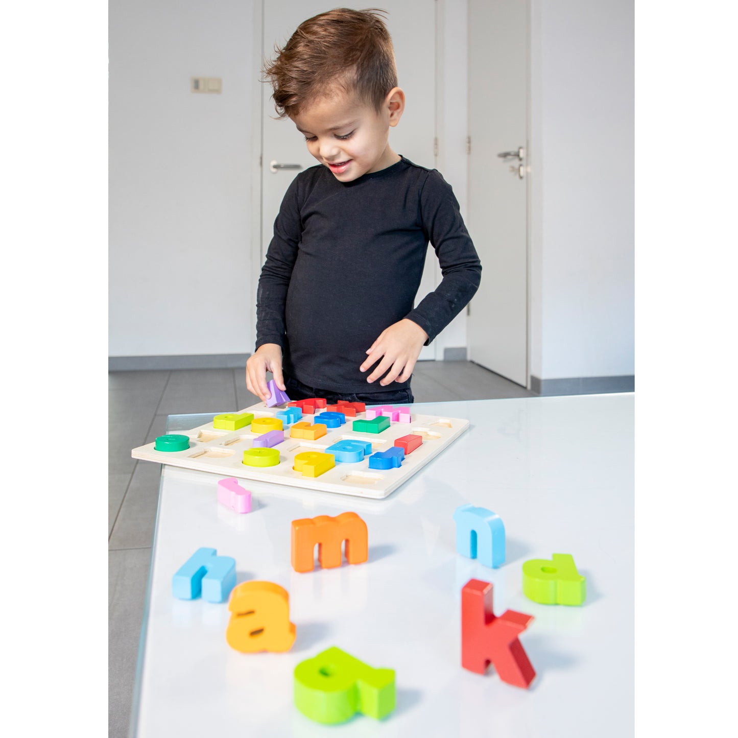 Alfabet puzzel - Kleine letters