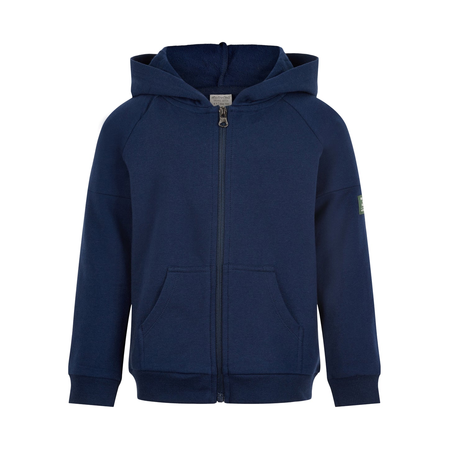 Vest met ritssluiting en kap