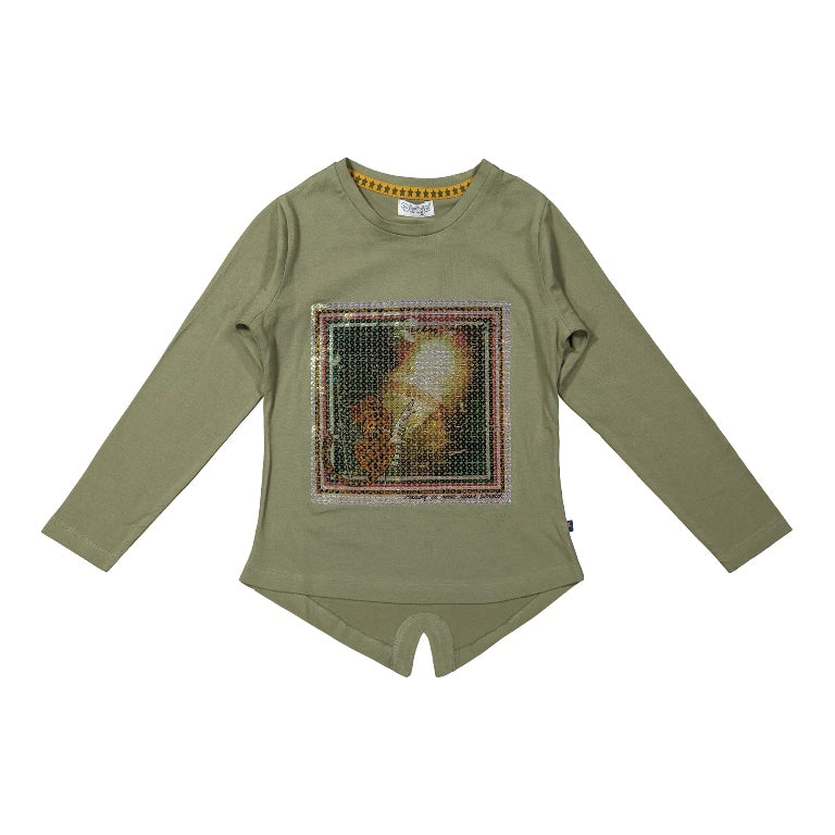 T-shirt met lange mouwen