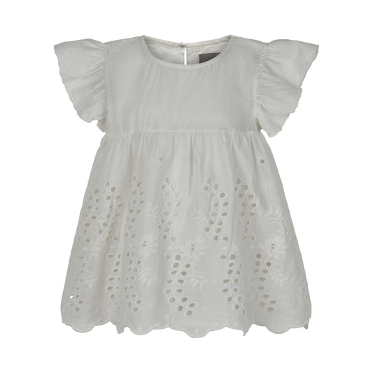 Blouse met broderie