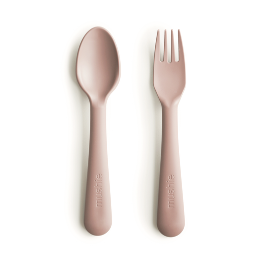 Lepel en vork set - 2 pcs - Blush