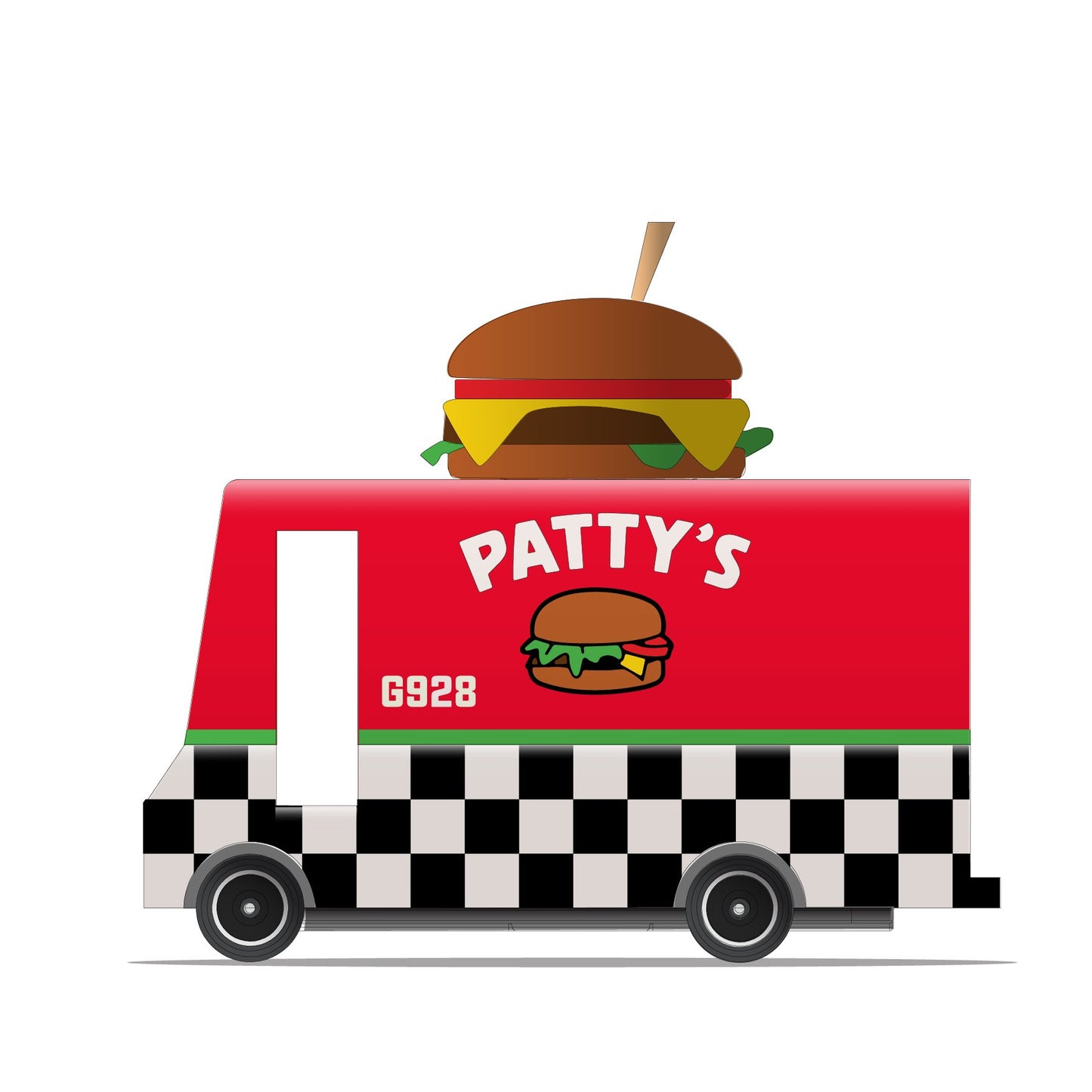 Patty's hamburger wagen