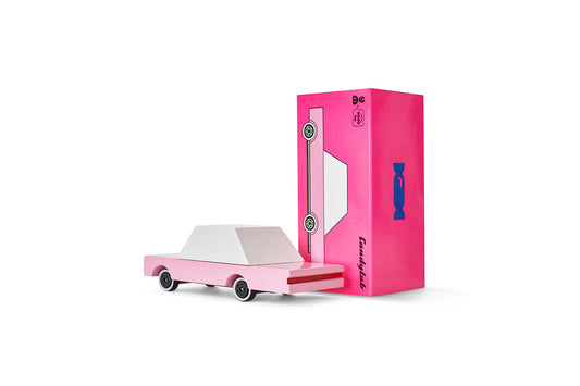 Roze wagen