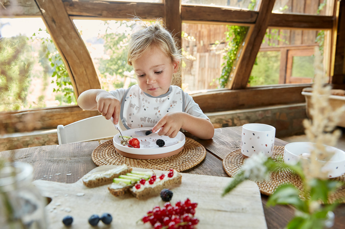 Slabbetjes - Tiny Farmer Sheep - 5pcs