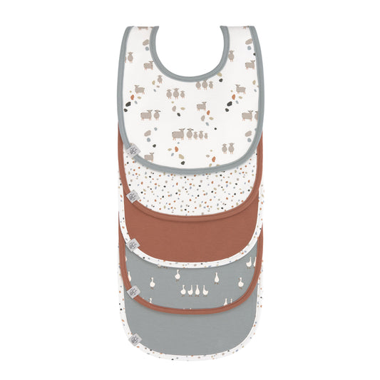 Slabbetjes - Tiny Farmer Sheep - 5pcs