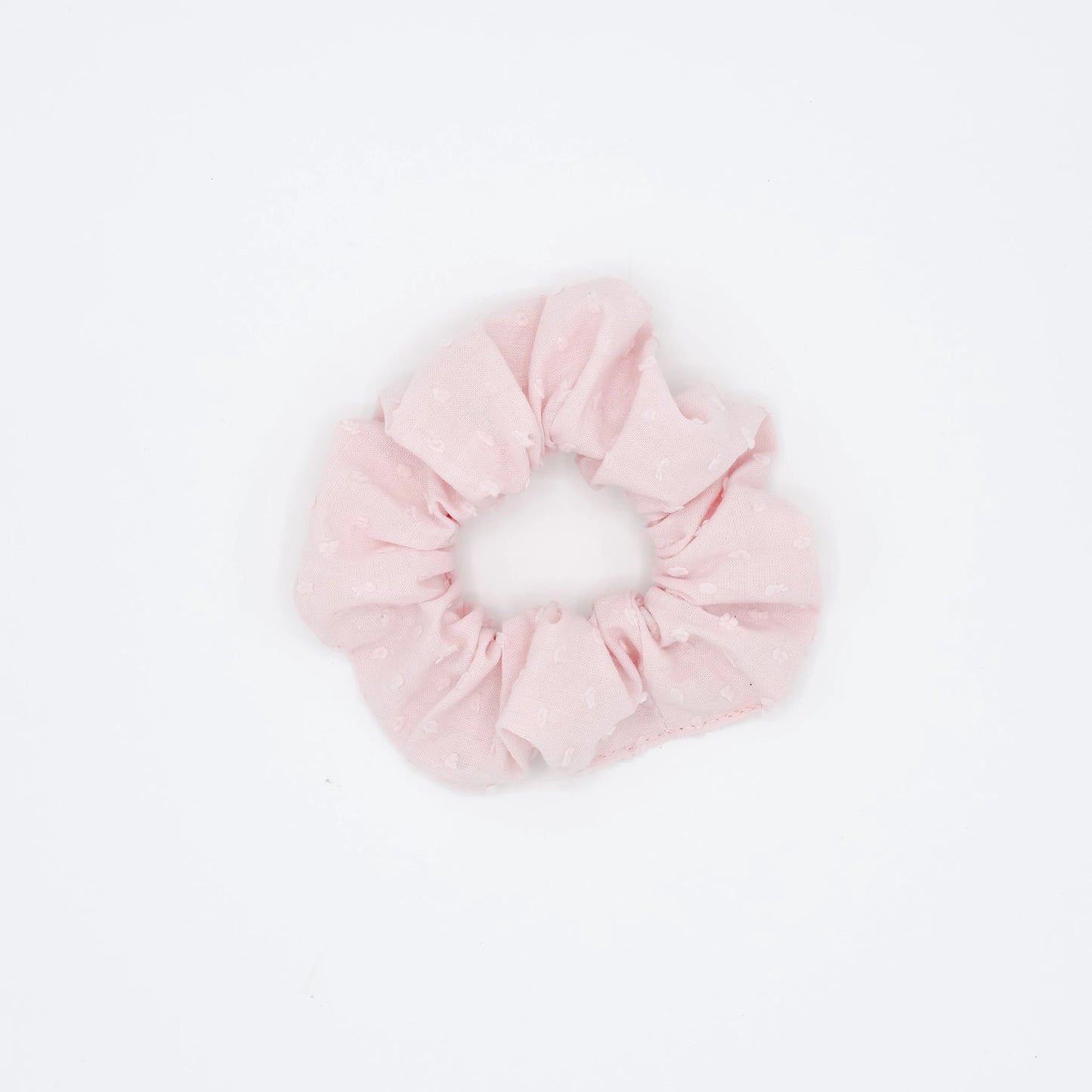 Katoenen Scrunchie Emma - Lichtroze