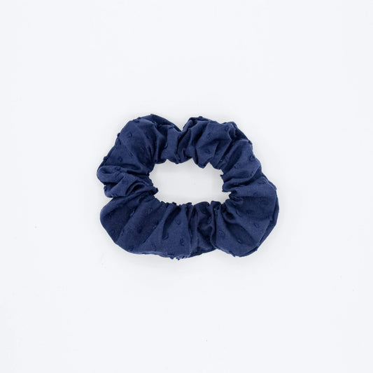 Katoenen Scrunchie Emma - Navy