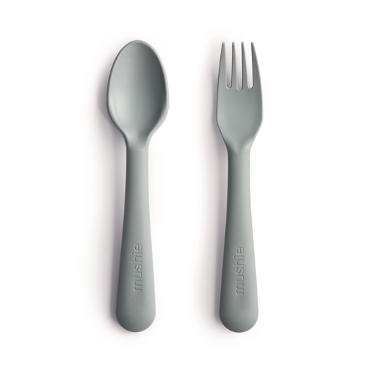 Lepel en vork set - 2 pcs - Sage