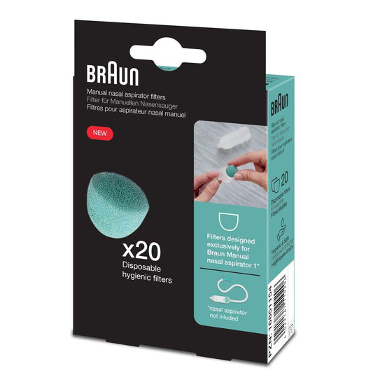 Fillters voor neusreiniger - Braun - 20pcs