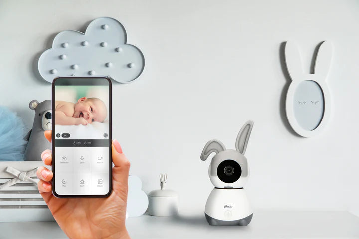 Alecto SMARTBABY10BK - Wifi babyfoon met camera - Zwart
