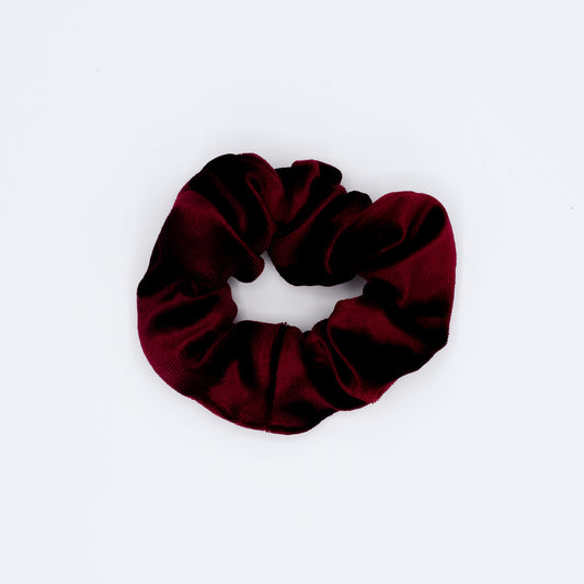 Scrunchie Velvet - Dieprood